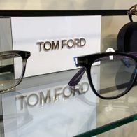 closeup of Tom Ford glasses