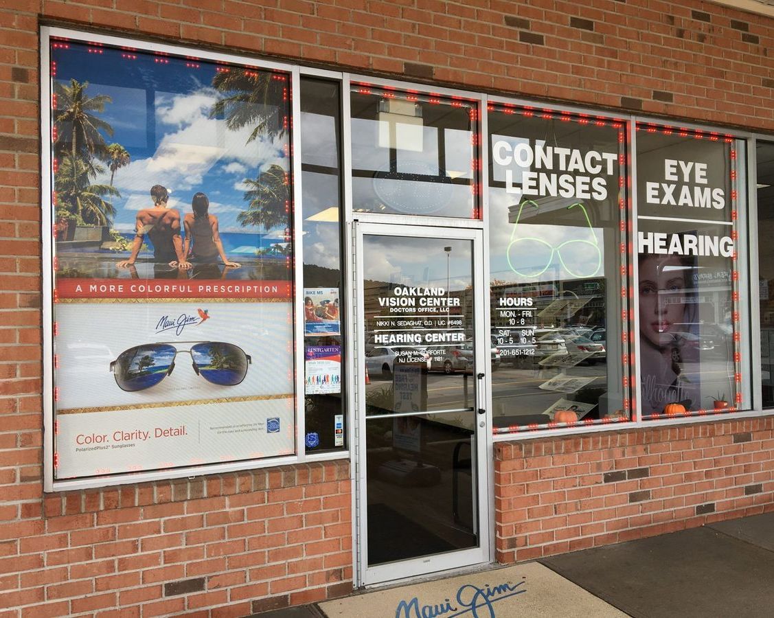 Oakland Vision and Hearing Center Store front