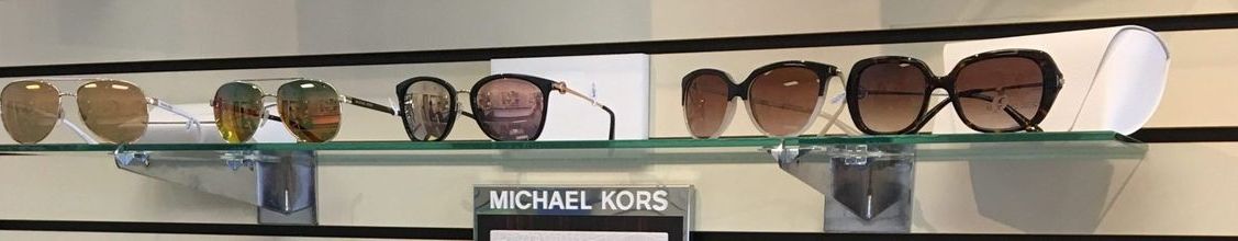 closeup of sunglasses