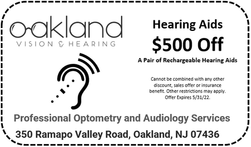 Coupon for free hearing screening