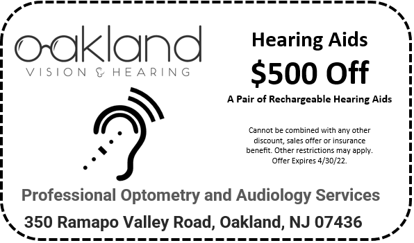 Coupon for free hearing screening